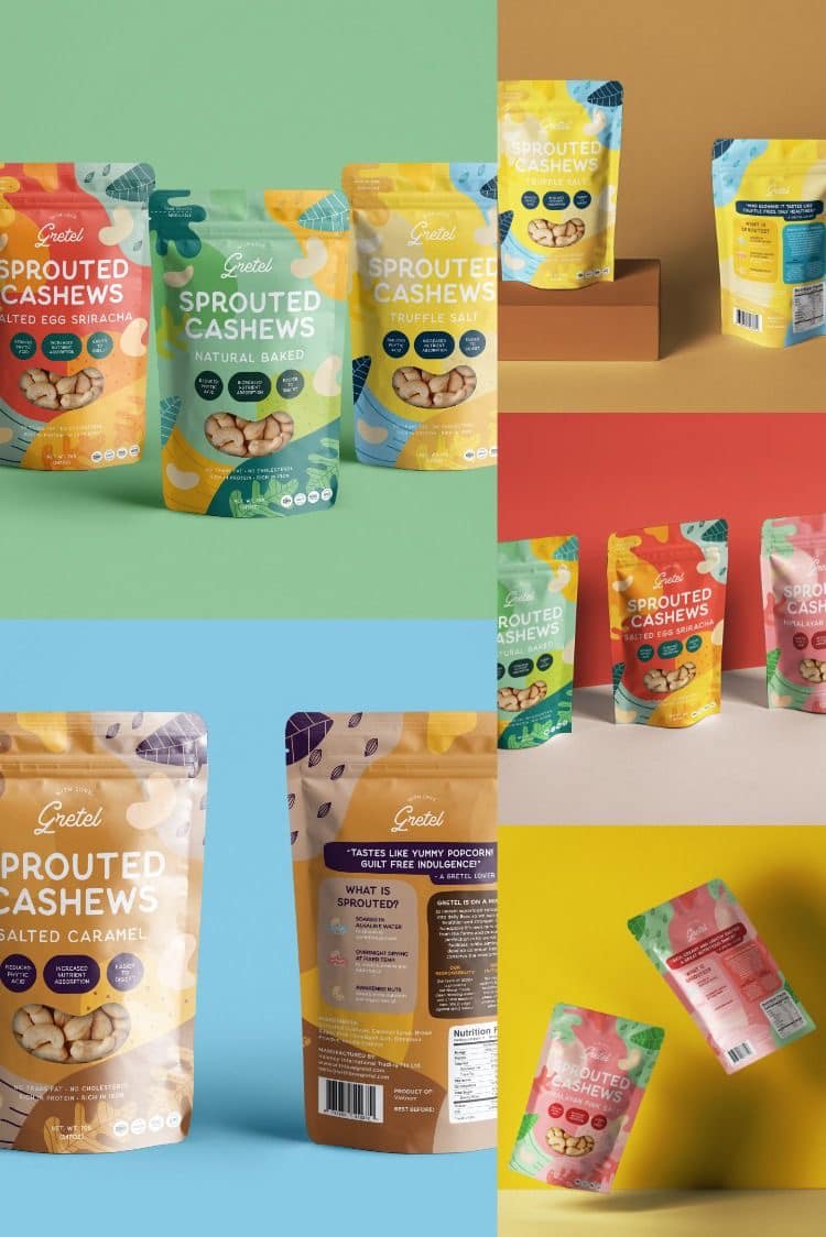 ซองและถุงแพคเกจจิ้ง ซองอาหารรวมเซ็ต โดย Packtive Packaging