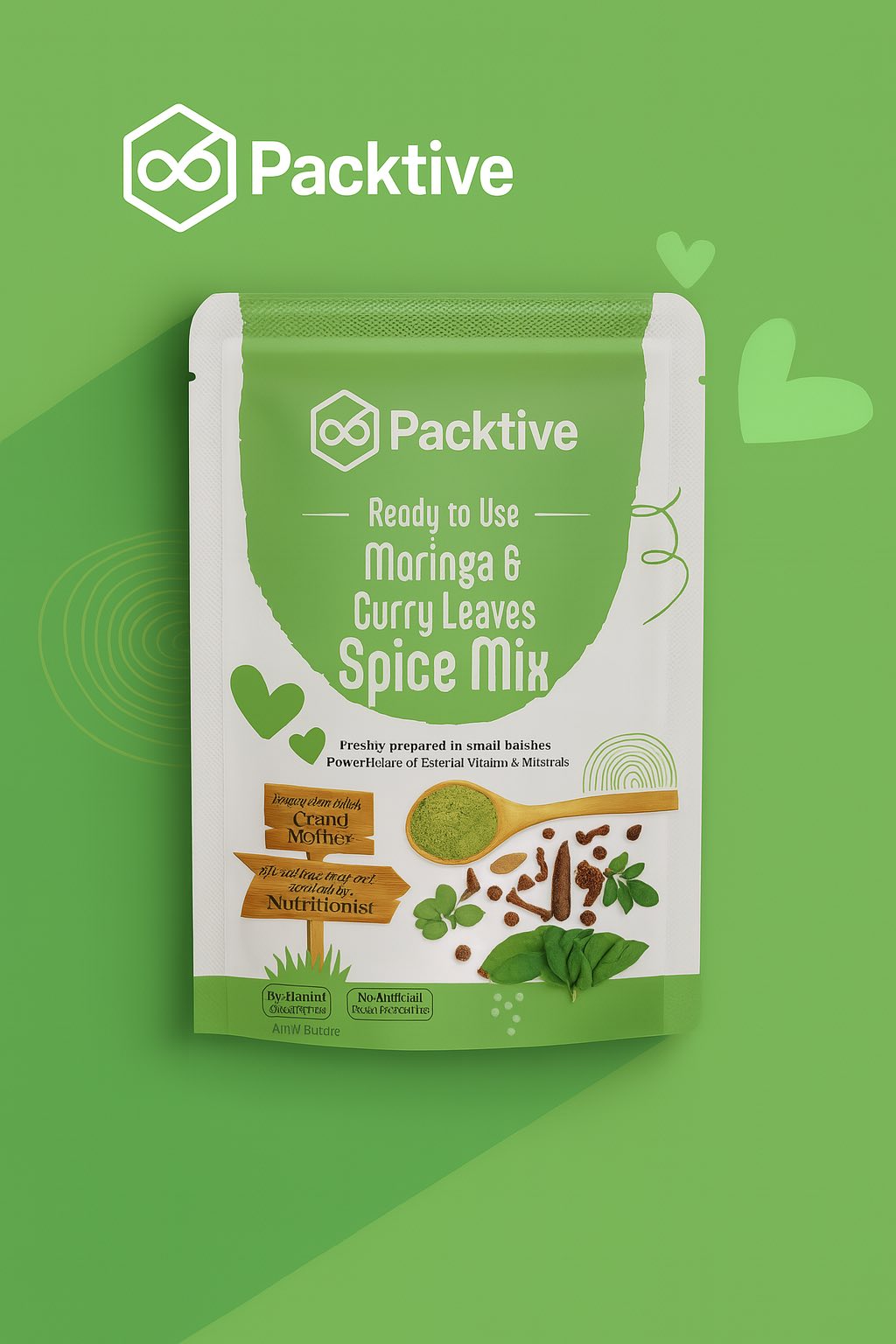 ซองและถุงแพคเกจจิ้ง ซอง Ready to Cook แนวตั้ง โดย Packtive Packaging